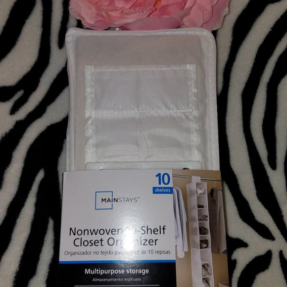 Mainstays 2 Nonwoven 10-Shelf Closet Organizers - Picture 5 of 14